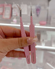 Lash fill isolation tweezers