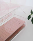 Double Layer Acrylic Lash Case + Palettes