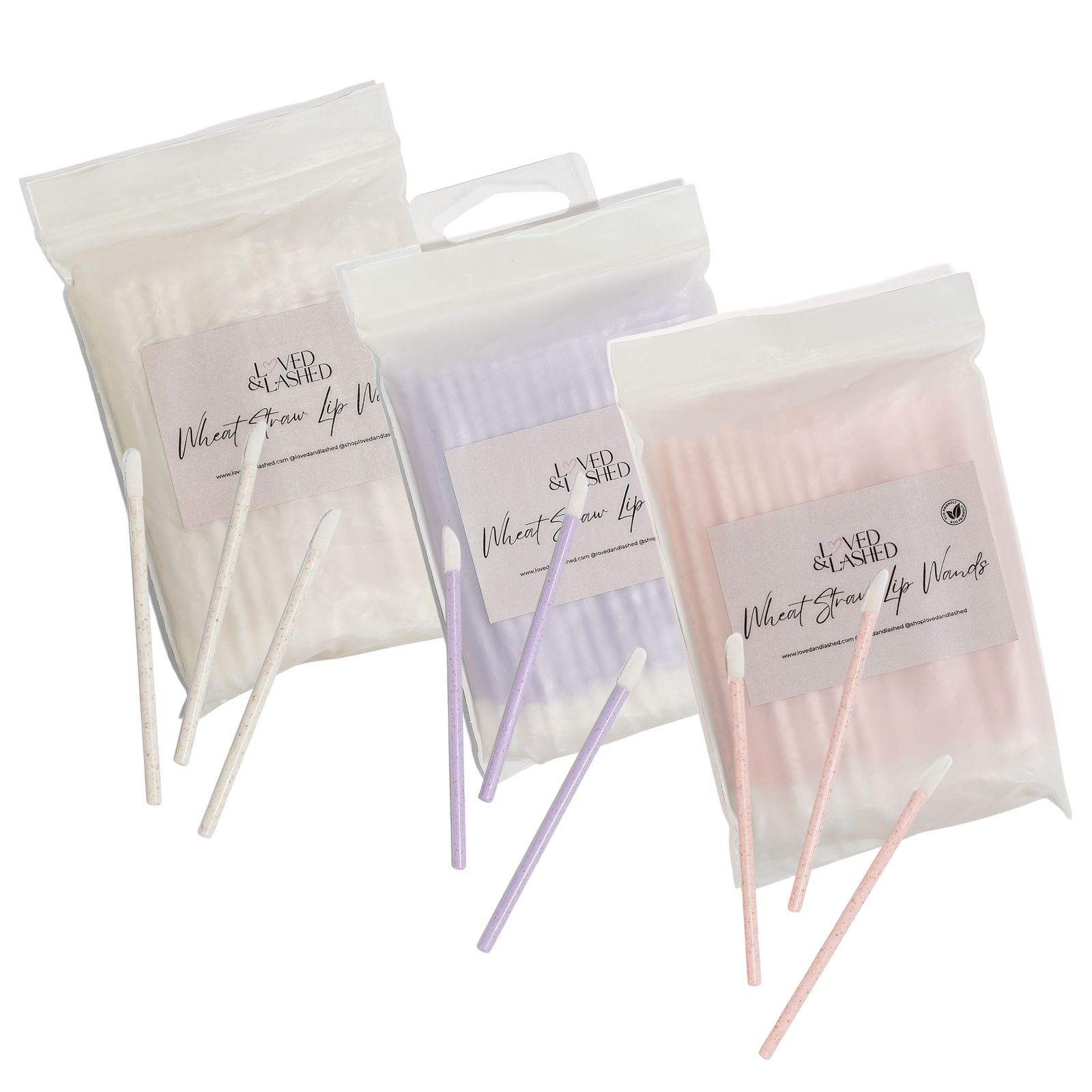 NEW Eco-Friendly Wheat Straw Lip Wands