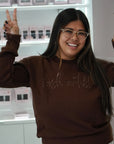 "Lash Artist" Matching Oversized Sweatshirt