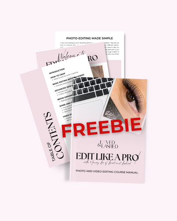 E-BOOK - EDIT Like A Pro FREEBIE