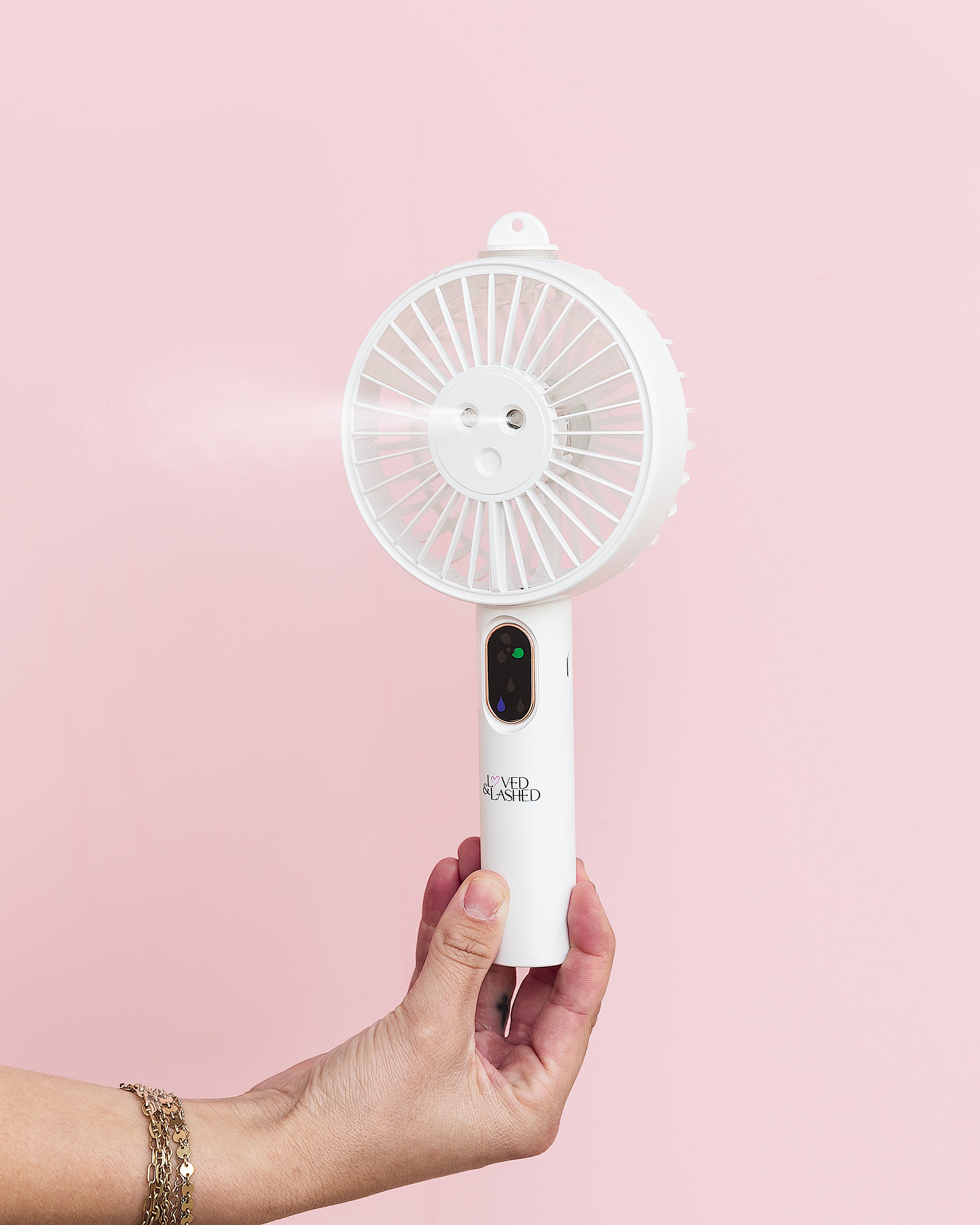 Lash extension nano mister fan & spray