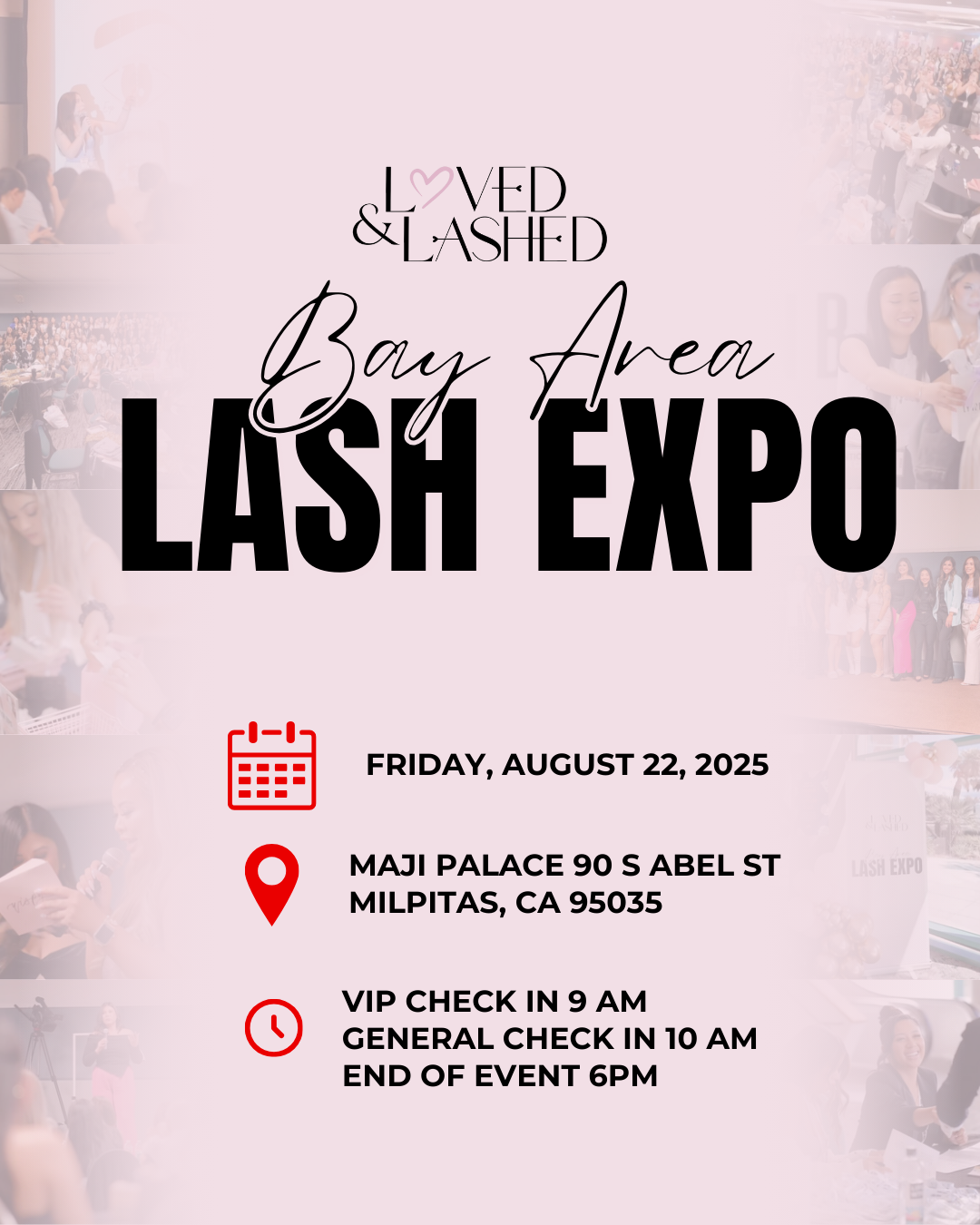 2025 Bay Area Lash Expo Tickets