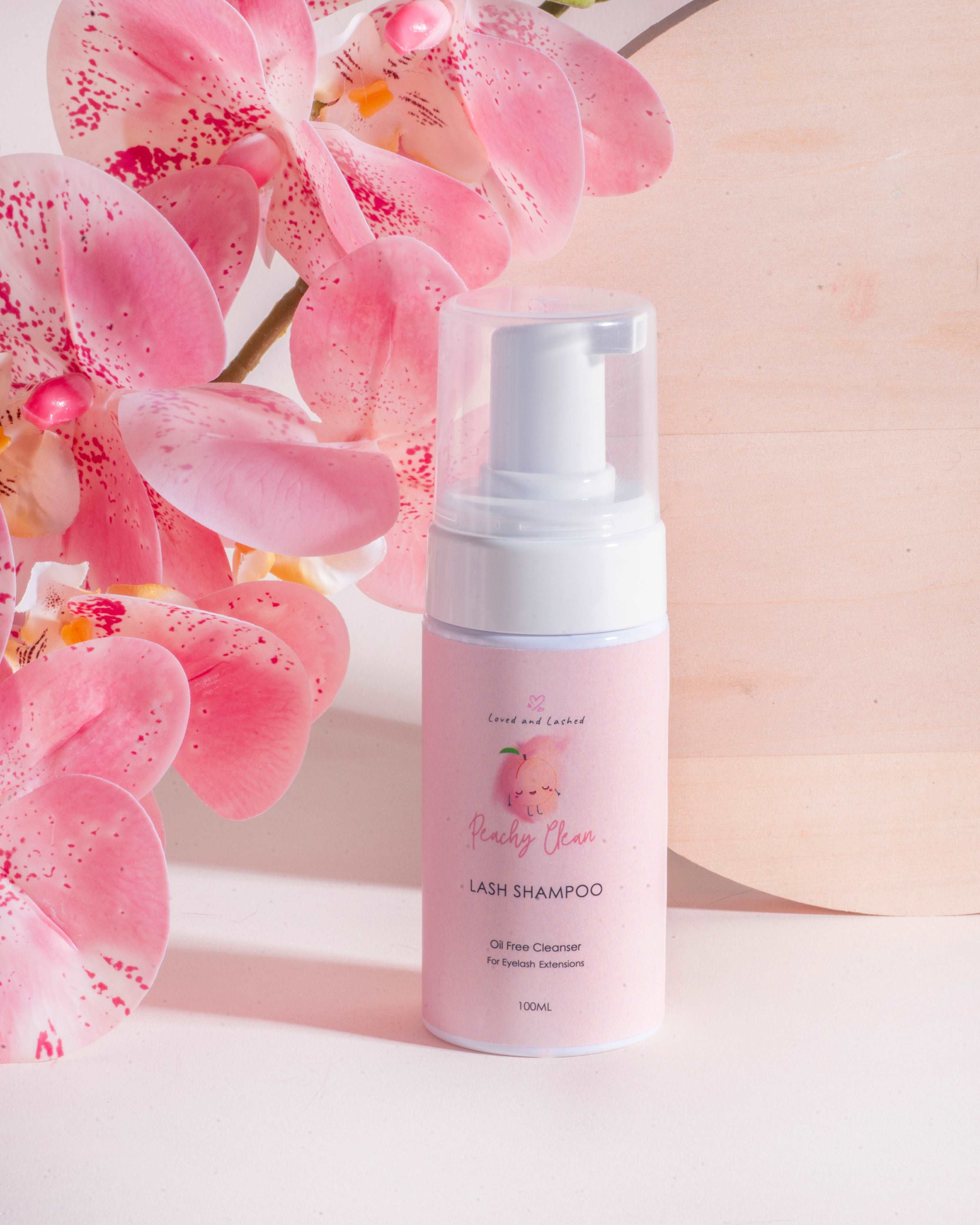Peachy Clean Lash Cleanser