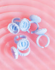 Anti-Spill Adjustable Flower Glue Rings