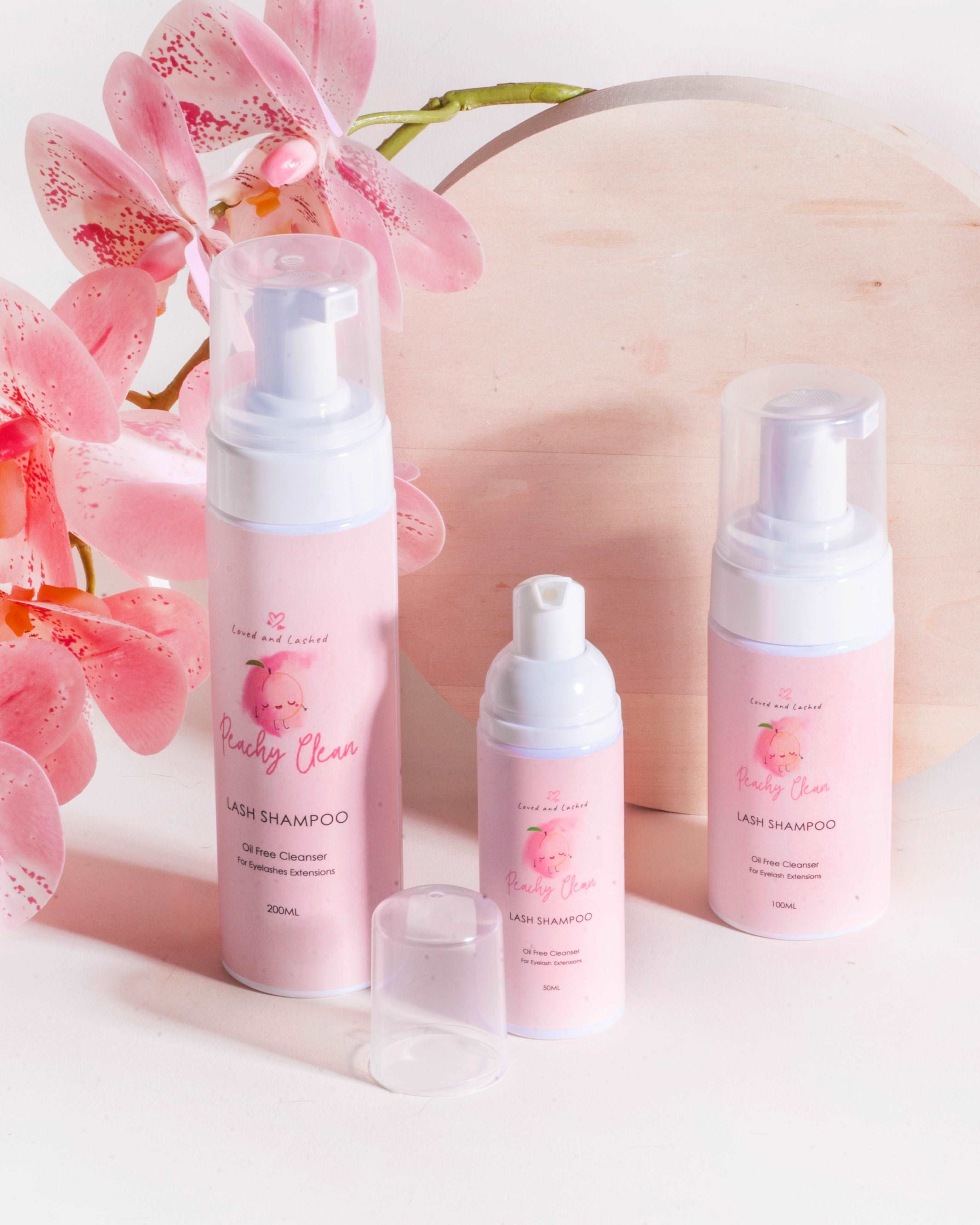 Peachy Clean Lash Cleanser