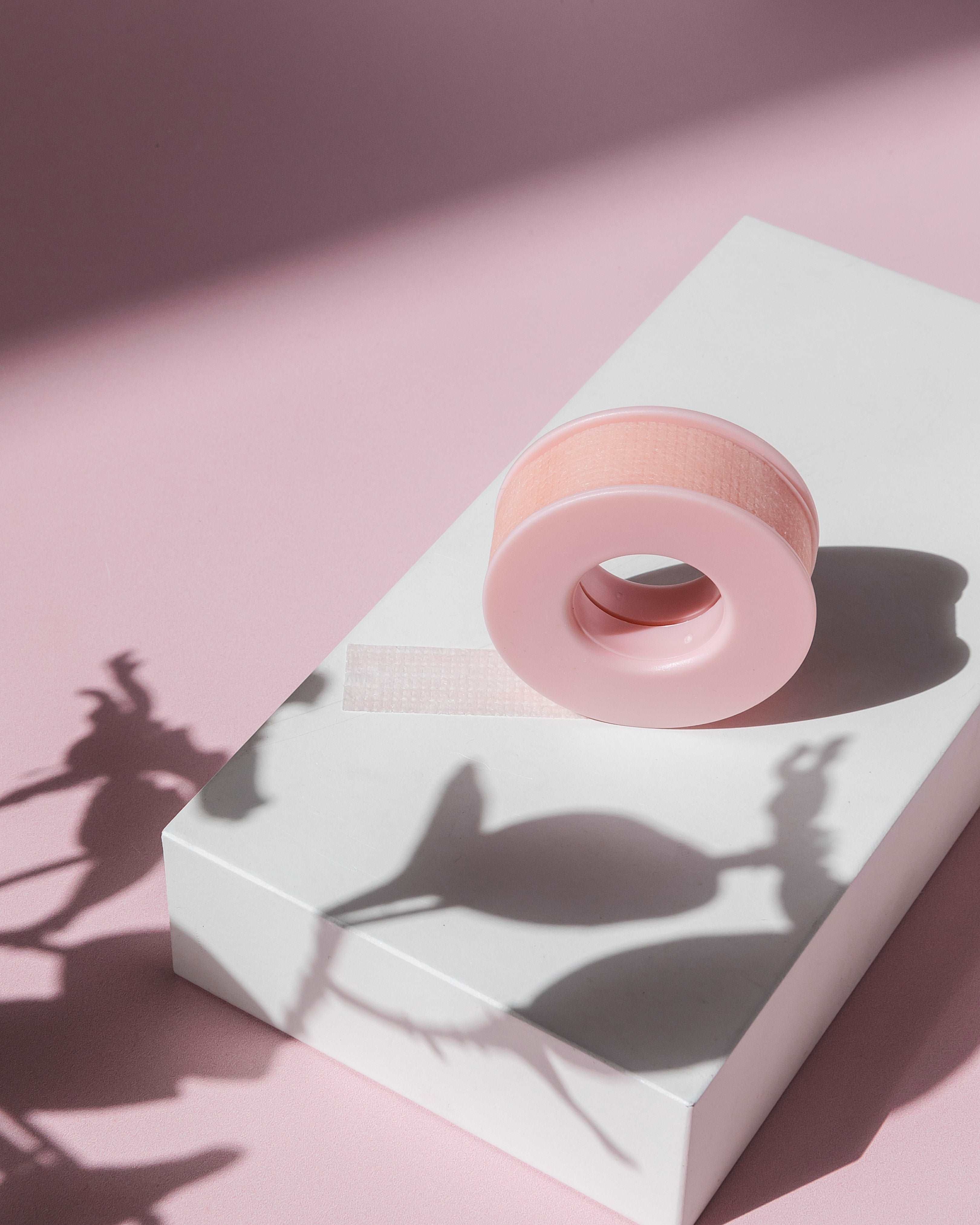 Sensitive Care Pink & White Tape