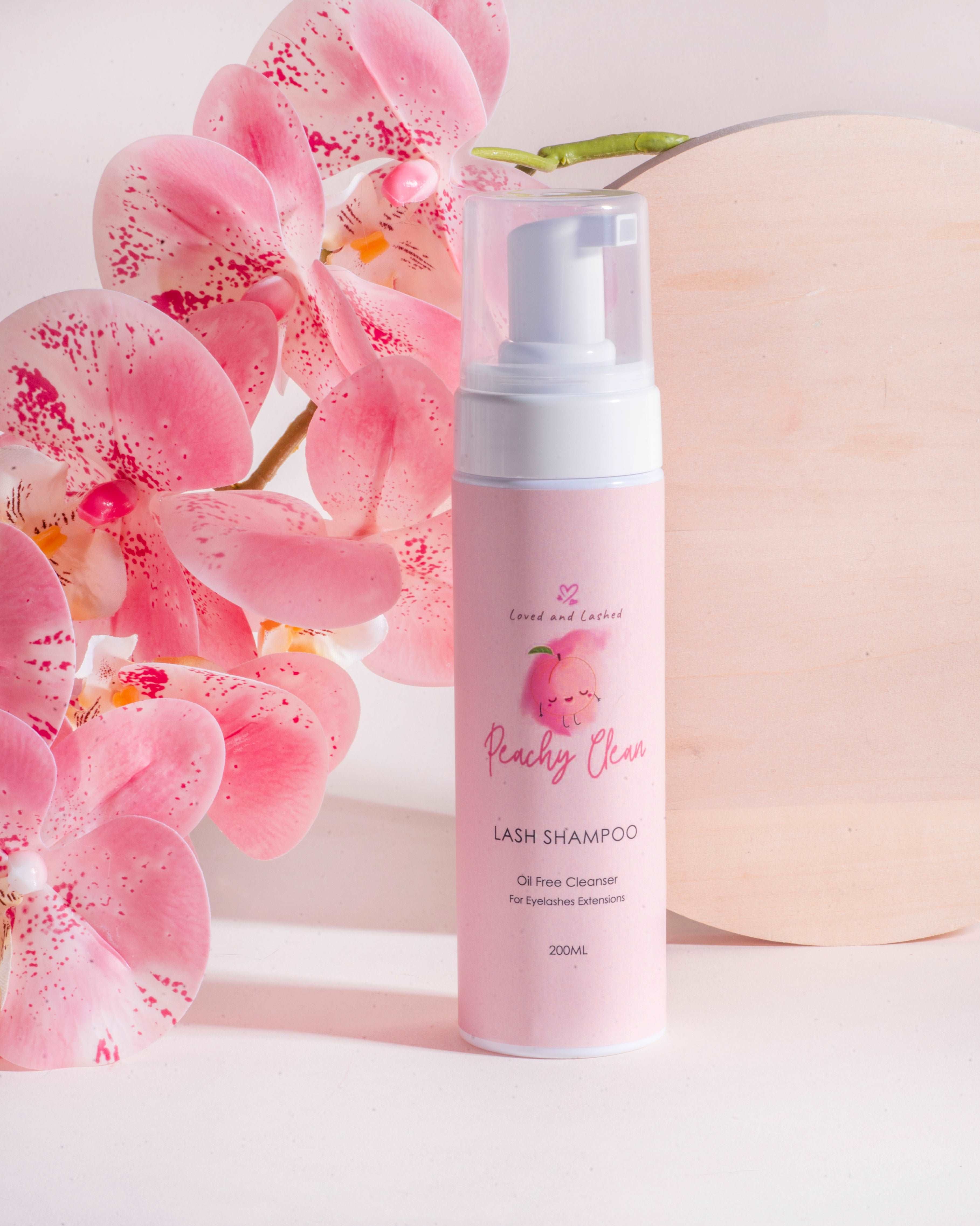Peachy Clean Lash Cleanser