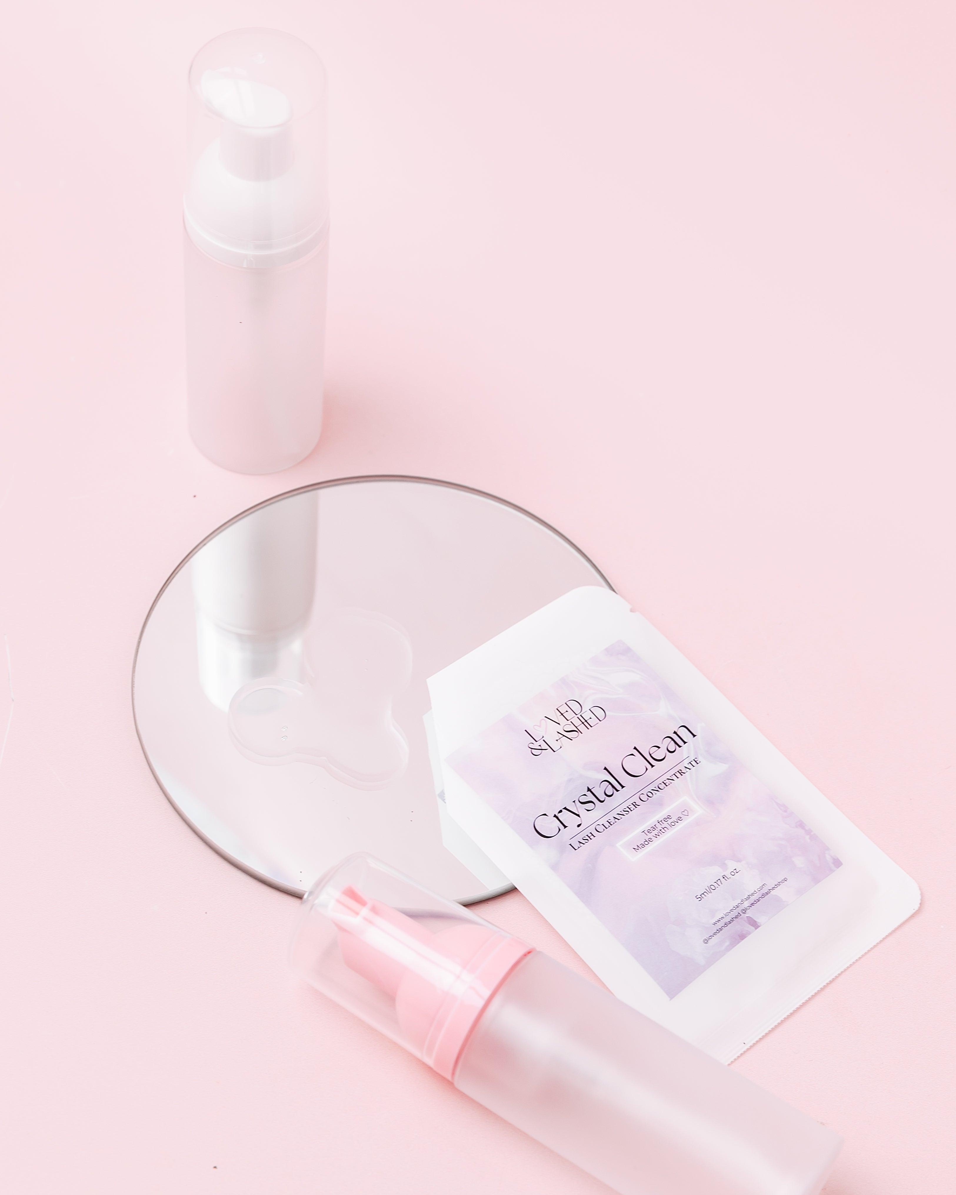 Crystal Clean Lash Cleanser Concentrate