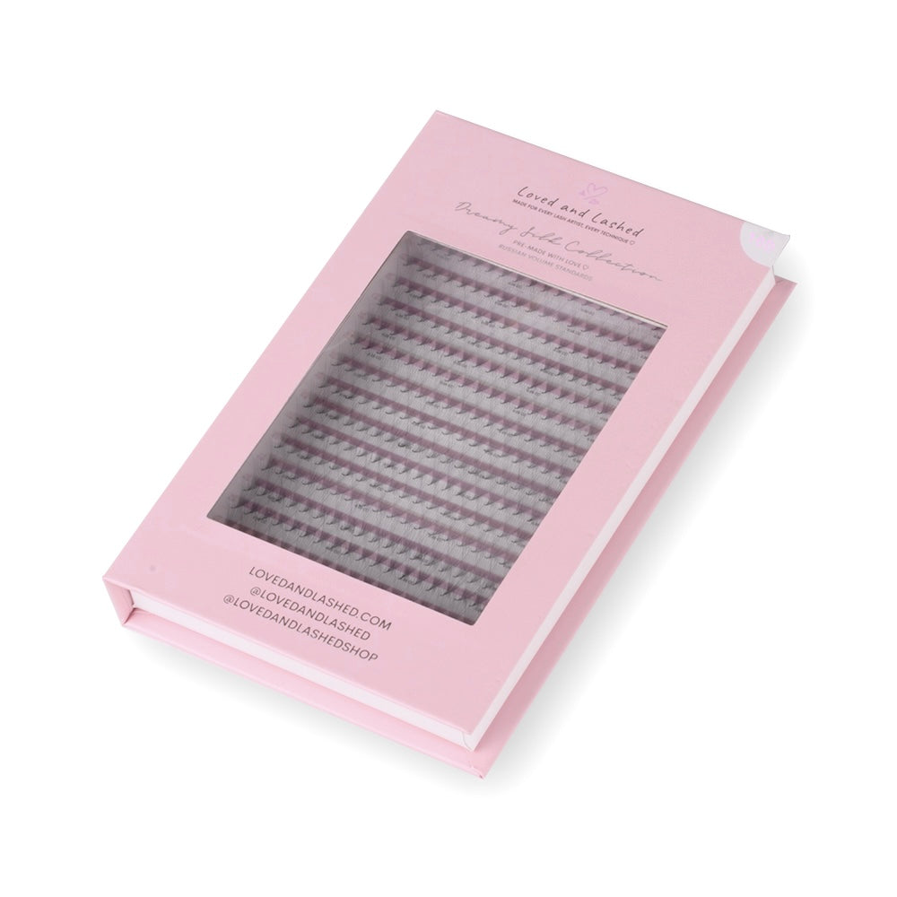 Dreamy Silk: Premade Fans