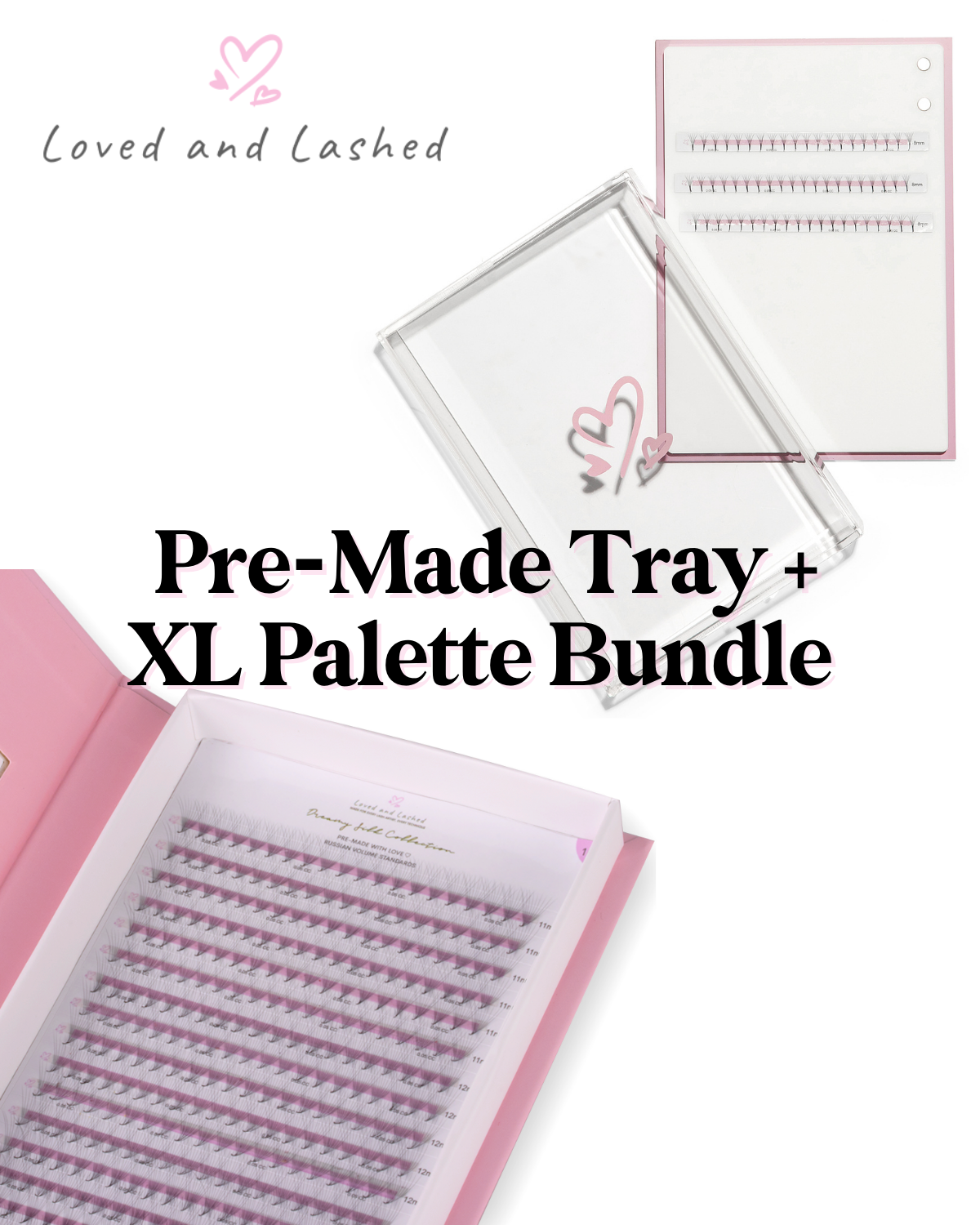 Premade Fans + XL Palette Bundle